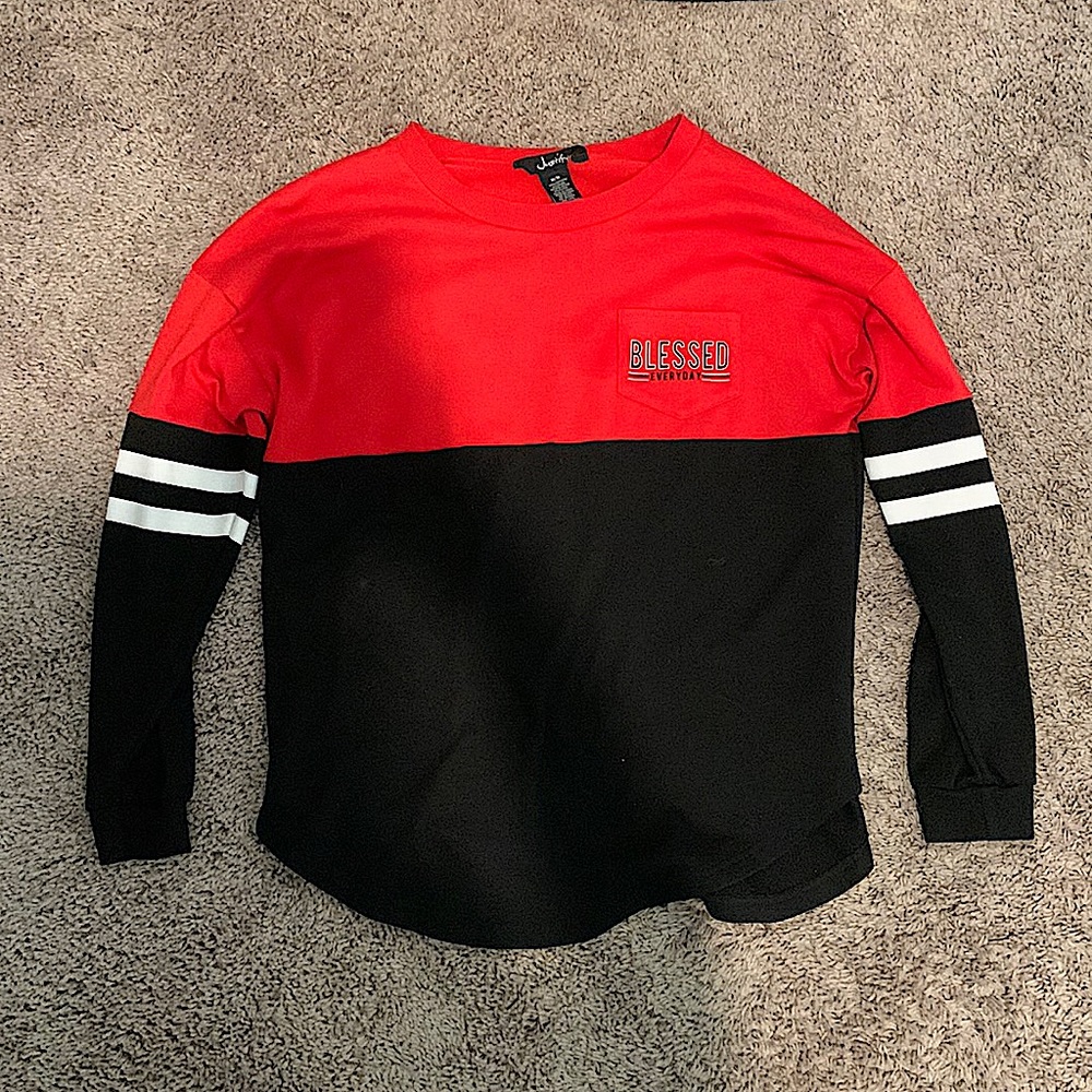 Blessed sweat shirt by justify